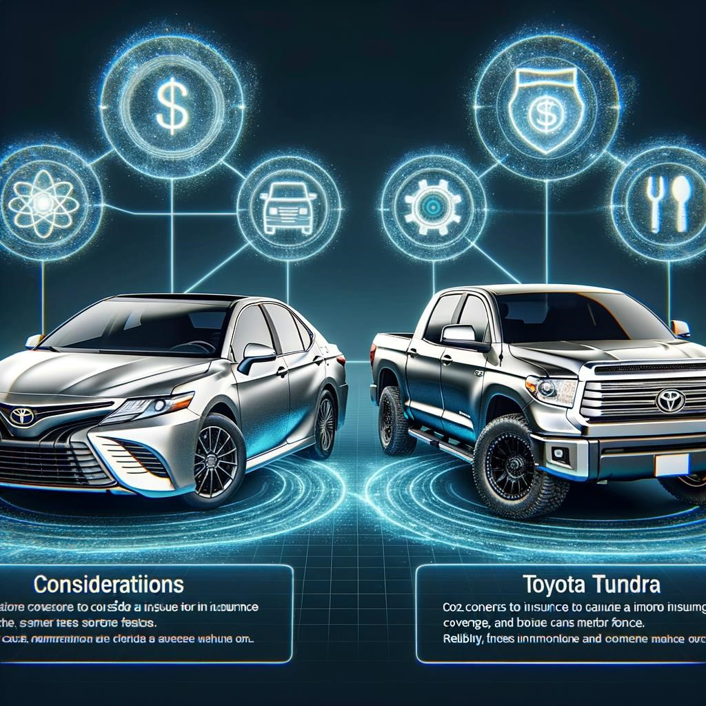 Toyota: что учитывать при страховании Toyota Camry и Тундры?